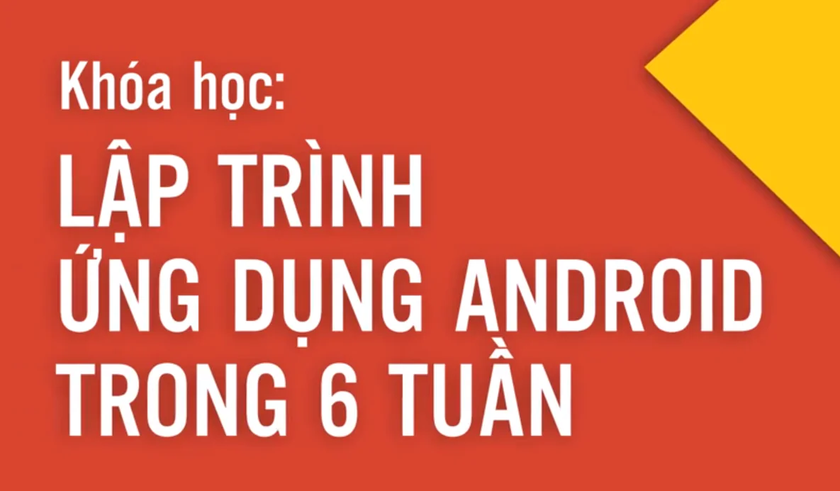 Lập trình ứng dụng Android trong 6 tuần