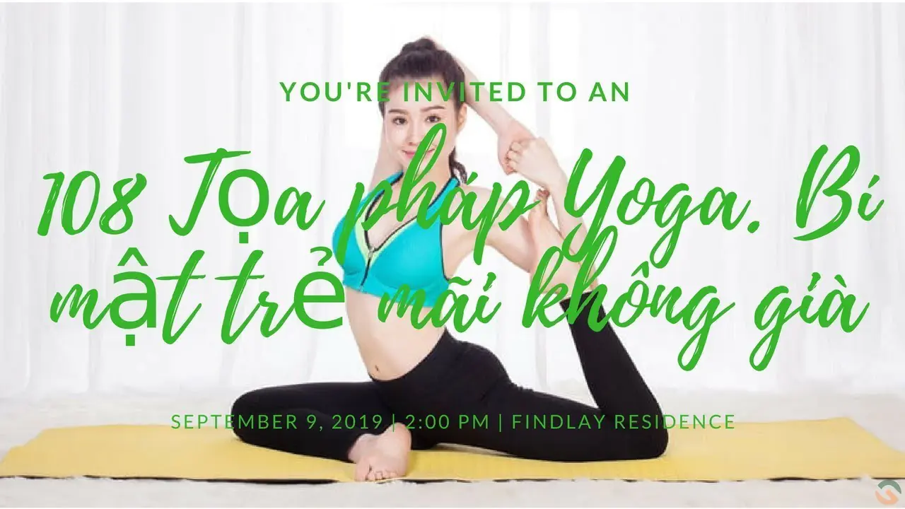 108 Tọa pháp Yoga - Bí mật trẻ mãi