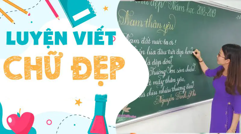 Khóa học luyện chữ đẹp dành cho giáo viên và học sinh